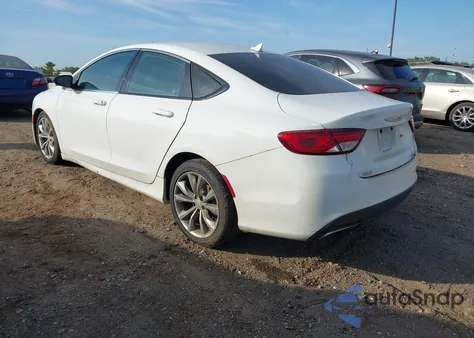 2015 Chrysler 200 S from USA, damaged, VIN 1C3CCCDGXFN711735